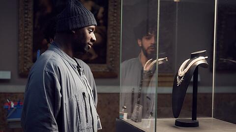 Omar Sy spielt in "Lupin" den Meisterdieb Assane Diop.