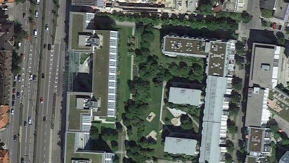 Hier spielt der Streit: Links liegt die Landshuter Alle, rechts die Gabrielenstraße. Hier spielt der Streit: Links liegt die Landshuter Alle, rechts die Gabrielenstraße.