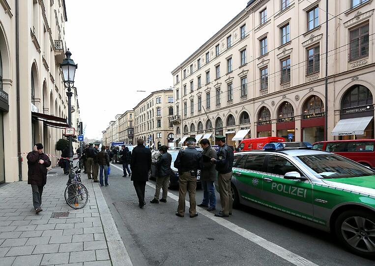 Der Überfall dürfte nur wenige Minuten gedauert haben...
