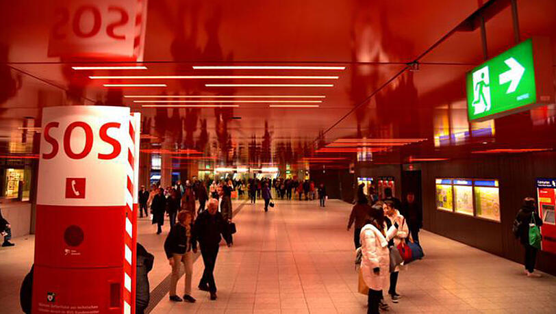 Das neu gestaltete Sperrengeschoss an der U-Bahn-Station Marienplatz kommt gut an. Das neu gestaltete Sperrengeschoss an der U-Bahn-Station Marienplatz kommt gut an.