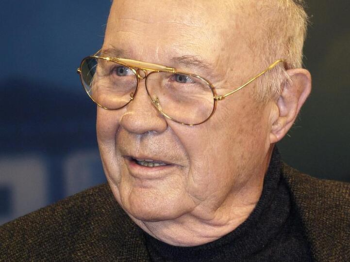 Der deutsche Journalist und Buchautor Dagobert Lindlau. Foto: Karlheinz Schindler/Archiv