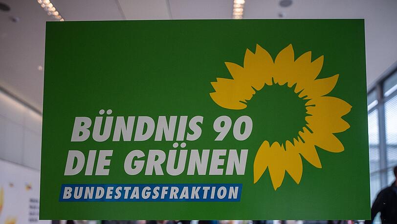Das Logo der Fraktion von Bündnis90/Die Grünen im Deutschen Bundestag.