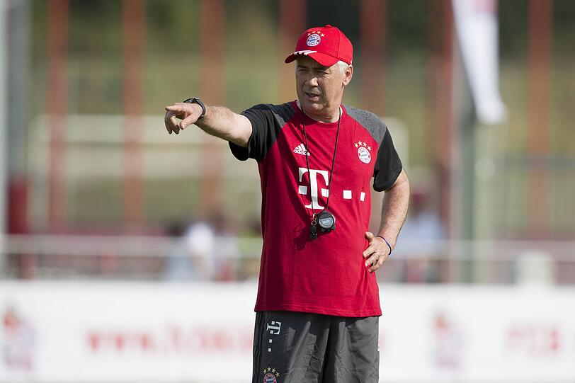 Carlo Ancelotti lie&szlig; einst den XXL-Fitness-Parcours auf dem Vereinsgel&auml;nde des FC Bayern errichten.