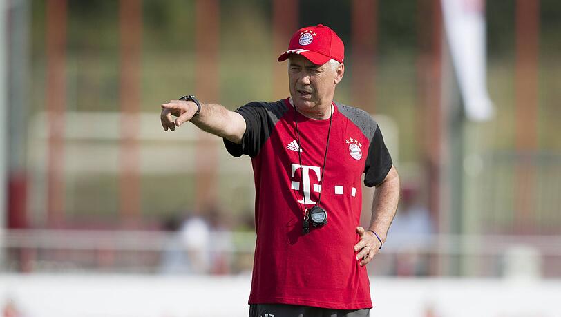 Carlo Ancelotti lie&szlig; einst den XXL-Fitness-Parcours auf dem Vereinsgel&auml;nde des FC Bayern errichten.