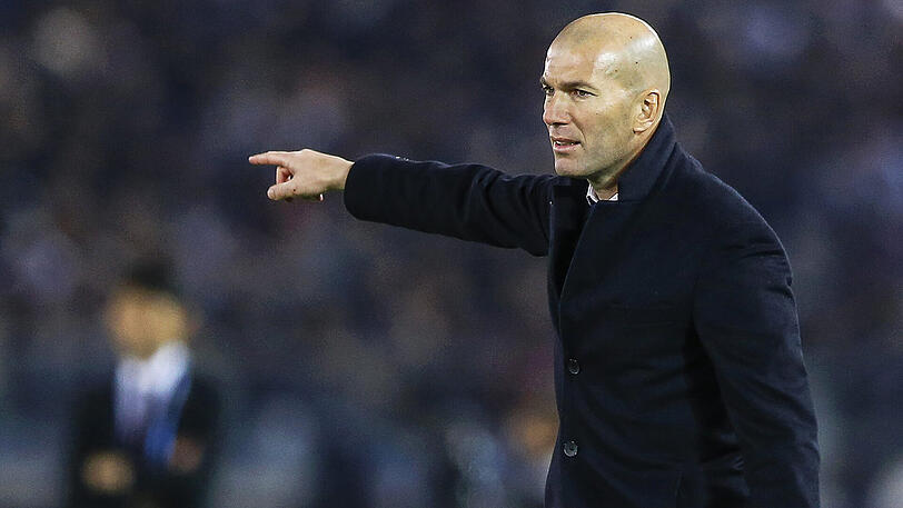 9. Platz: Zinedine Zidane, Real Madrid, elf Millionen Euro.