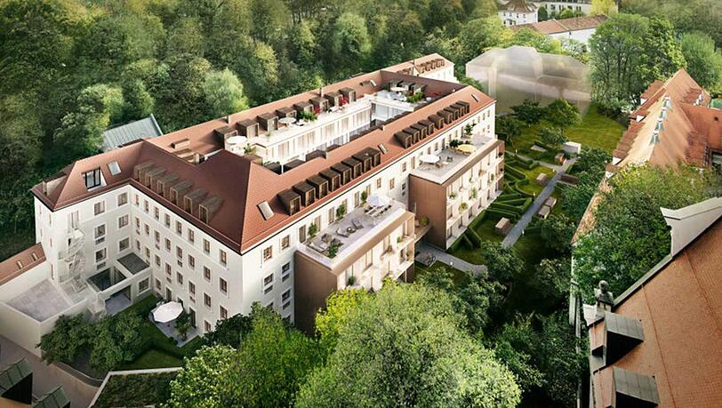 So soll der alte Frauenknast aus der Luft aussehen. So soll der alte Frauenknast aus der Luft aussehen.