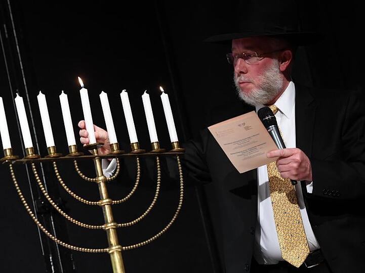 Rabbiner Shmuel Aharon Brodman. Foto: Angelika Warmuth/dpa/Archivbild
