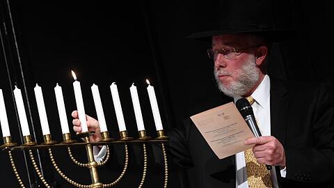 Rabbiner Shmuel Aharon Brodman. Foto: Angelika Warmuth/dpa/Archivbild