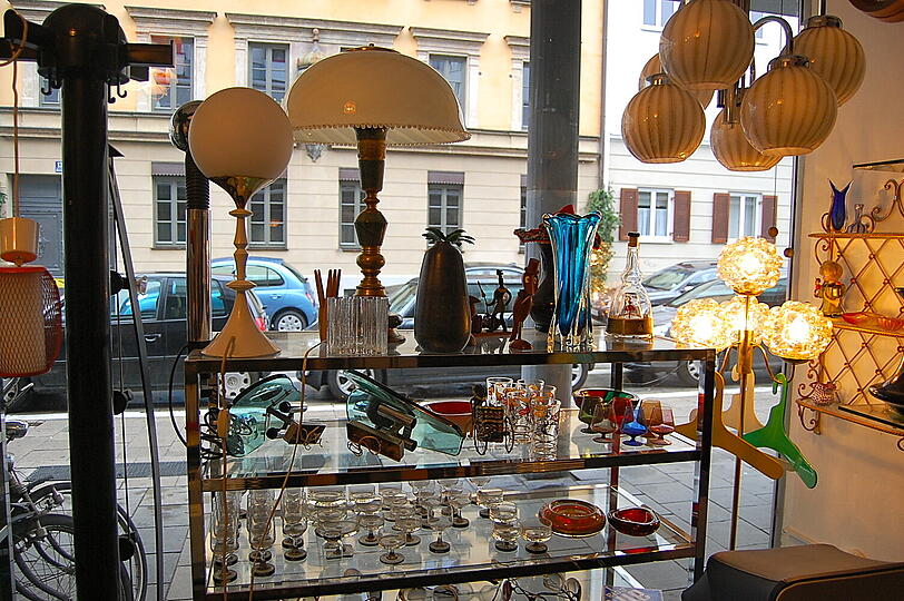 Die schönsten Münchner Second-Hand-Geschäfte. Hier: Müller & Herz, Kolosseumstraße 6, www.muellerherz.de