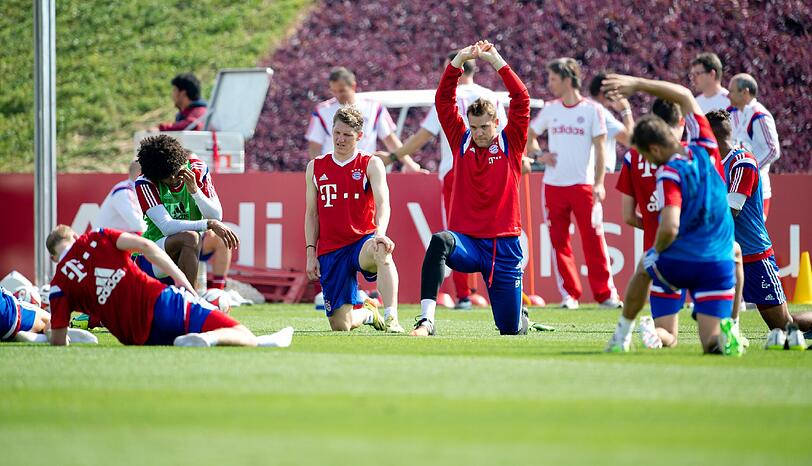 Tag 8 des FC Bayern im Trainingslager in Doha. Klicken Sie sich durch die besten Bilder