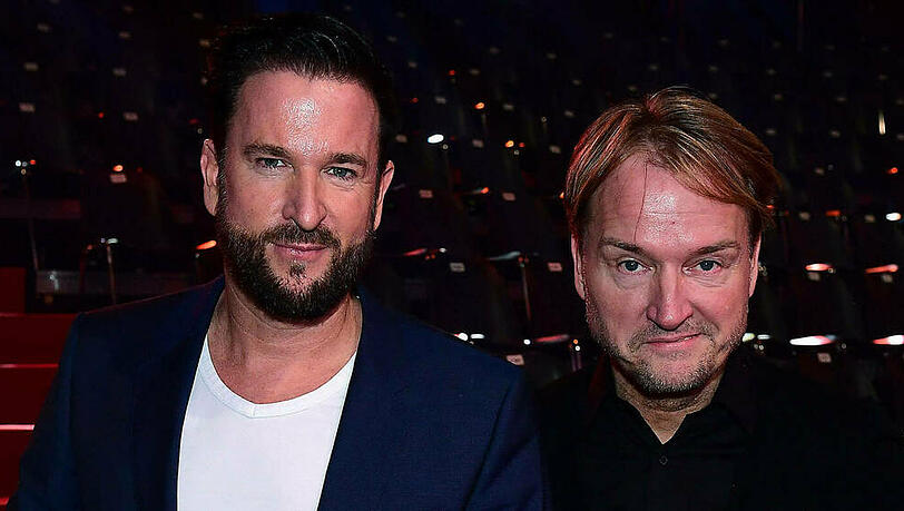 Ein Bild aus gemeinsamen Zeiten: Michael Wendler (l.) und Markus Krampe im Februar 2020 bei einer Aufzeichnung von "Let's Dance". Ein Bild aus gemeinsamen Zeiten: Michael Wendler (l.) und Markus Krampe im Februar 2020 bei einer Aufzeichnung von "Let's Dance".