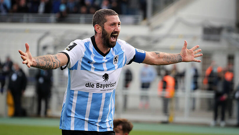 Kult-Stürmer beim TSV 1860: Sascha Mölders