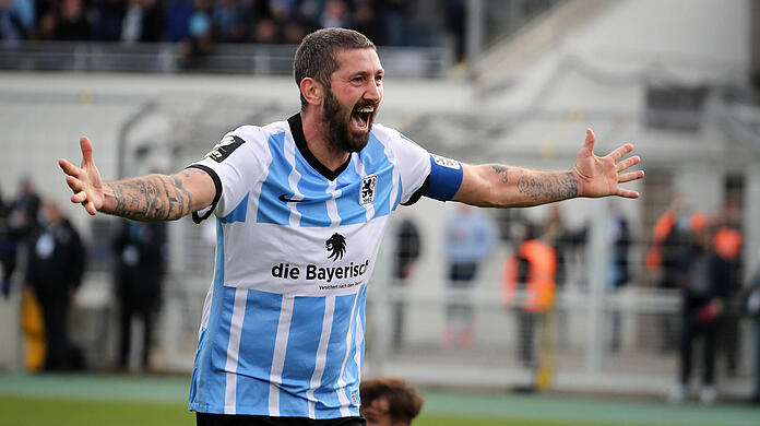 Kult-Stürmer beim TSV 1860: Sascha Mölders