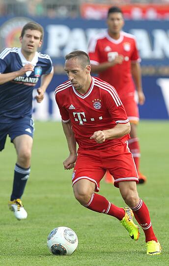 Die besten Szenen vom Testspiel der Bayern gegen die Paulaner Traumelf.