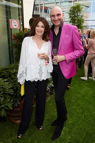 Iris Berben und Ralf Morgenstern