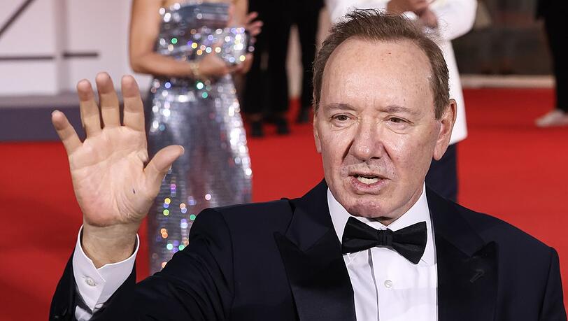 Kevin allein in Venedig: Spacey bei den Internationalen Filmfestspielen.