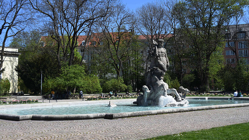 Hier hat sich der Vorfall ereignet: Der Alte Botanische Garten in München.