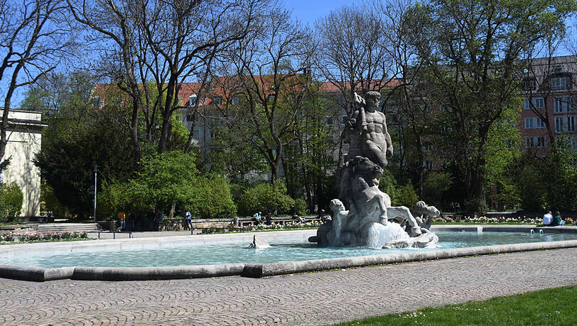 Hier hat sich der Vorfall ereignet: Der Alte Botanische Garten in München.