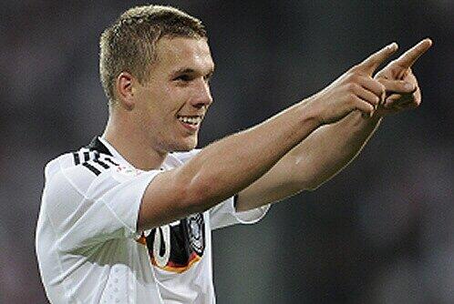 Lukas Podolski: Doppelpack gegen Polen