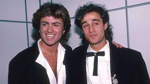 George Michael (li.) und Andrew Ridgeley: Wham! löste sich zwei Jahre nach dem Erfolg von "Last Christmas" auf.