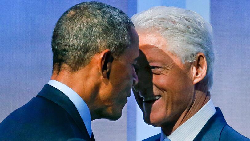POTUS und FLOTUS: Barack Obama und Bill Clinton haben auf Twitter Spaß gemacht. POTUS und FLOTUS: Barack Obama und Bill Clinton haben auf Twitter Spaß gemacht.