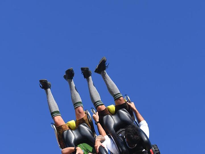 Abgehoben.
