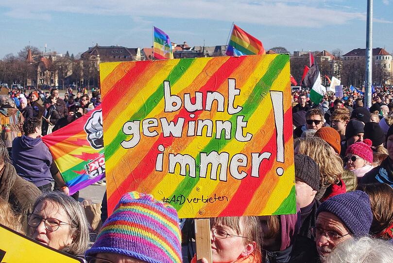 München ist bunt.