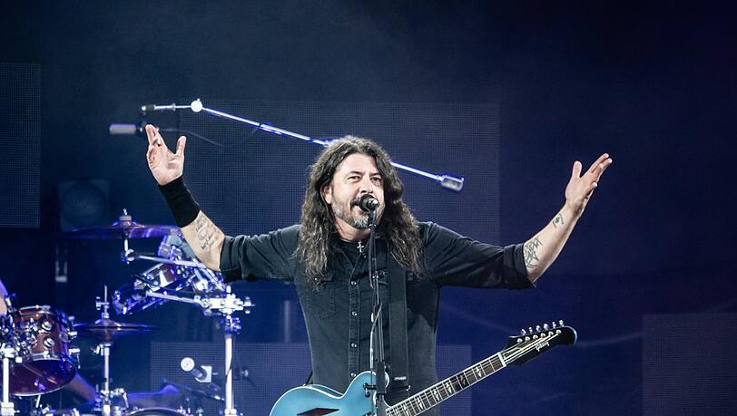 Dave Grohl bei einem Auftritt.