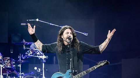 Dave Grohl bei einem Auftritt.