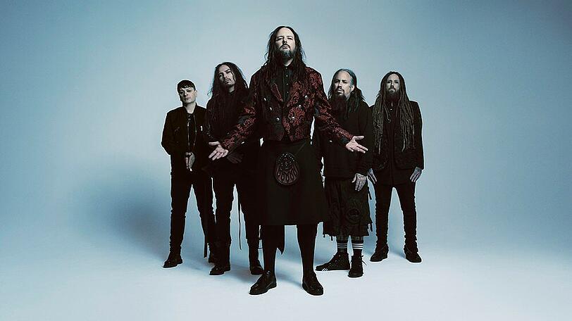 Legen am 13. September ihr 13. Album vor: Korn mit Frontmann Jonathan Davis