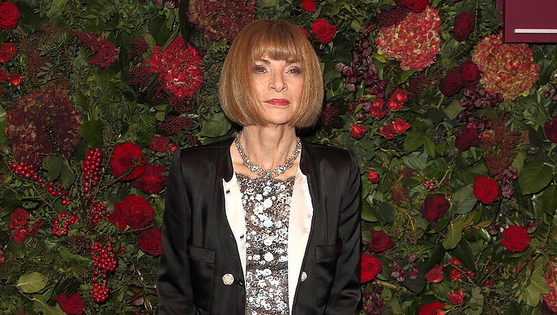 Anna Wintour auf dem roten Teppich Anna Wintour auf dem roten Teppich