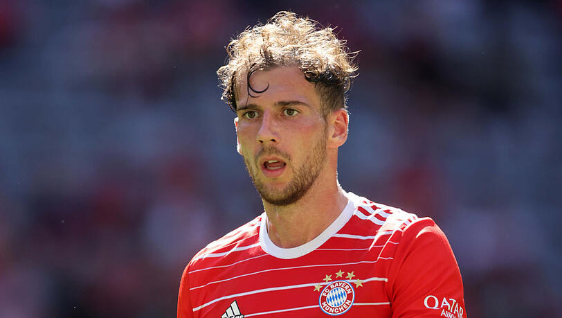 Mal wieder schuftet er fürs Comeback: Leon Goretzka will Mitte September wieder spielen, er ist eine zentrale Figur für Bayern-Coach Julian Nagelsmann und Bundestrainer Hansi Flick.