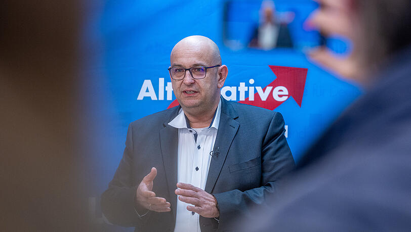 Wird er am Samstag zum dritten Mal gew&auml;hlt? Stephan Protschka, Landesvorsitzender der bayerischen AfD, muss sich beim Landesparteitag in Passau gegen einen Bundestagsabgeordneten aus Schwandorf behaupten.