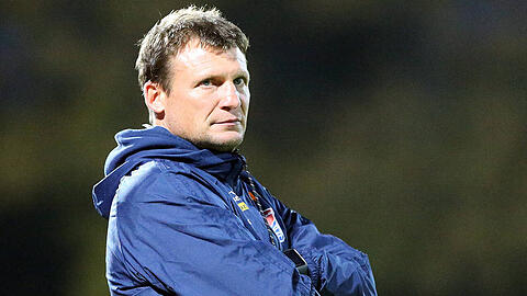 Claus Schromm ist seit März 2015 Trainer der SpVgg Unterhaching.
