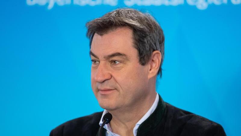 Markus Söder, Ministerpräsident von Bayern, nimmt an einer Pressekonferenz teil. Foto: Sven Hoppe/dpa Markus Söder, Ministerpräsident von Bayern, nimmt an einer Pressekonferenz teil. Foto: Sven Hoppe/dpa
