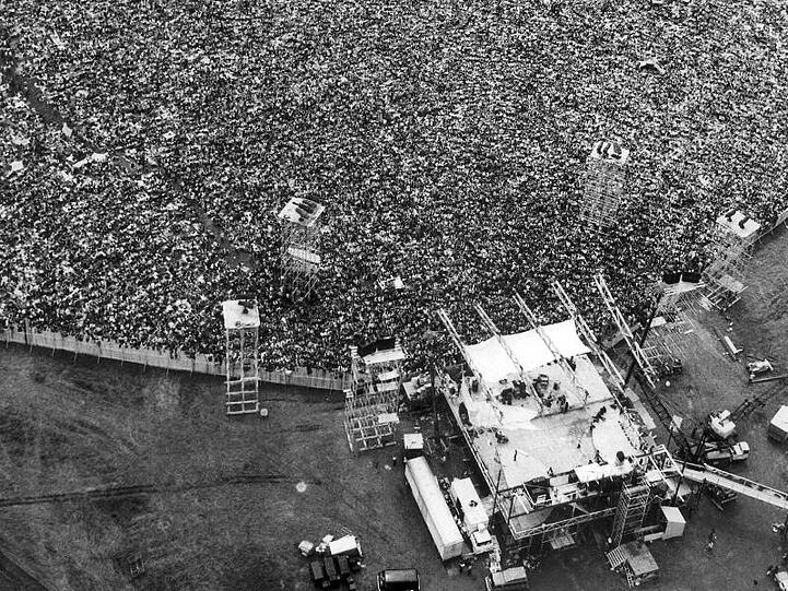 Das Woodstock-Festival schrieb vor 50 Jahren Geschichte.