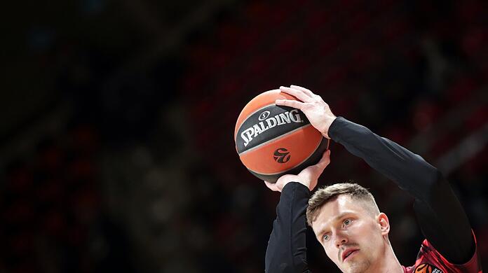 Zurück auf dem Court: Nationalspieler Obst.