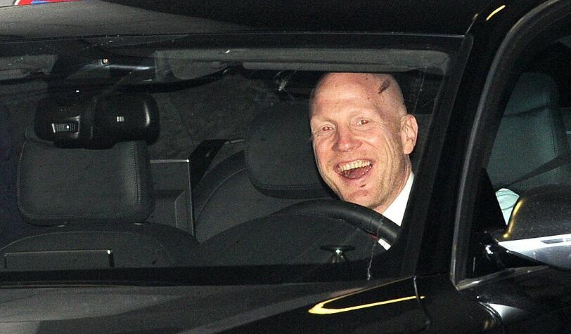 Die Bayern-Bosse verlassen die Sitzung des Aufsichtsrates: hier Matthias Sammer