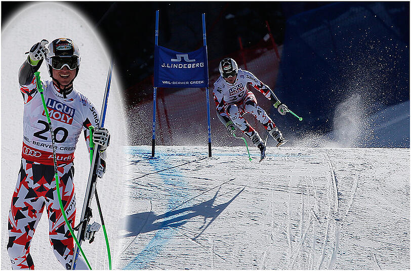 Der Österreicher Hannes Reichelt war der schnellste beim Super-G der Männer bei der Ski-WM in Beaver Creek.