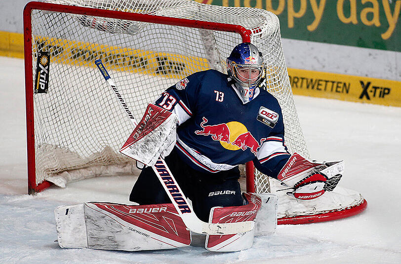 Tolle Fangquote: Goalie David leggio vom EHC Red Bull München.