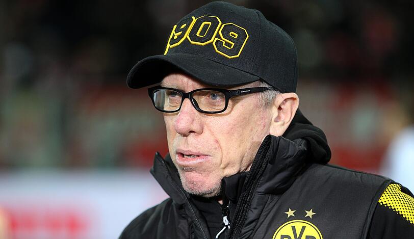 Peter Stöger will den Dortmunder Positivtrend fortsetzen.