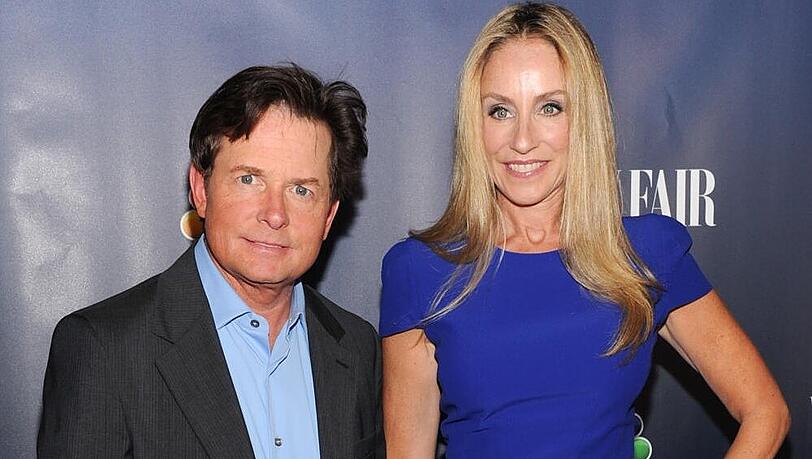 Michael J. Fox und seine Frau Tracy bei der NBC-Party Michael J. Fox und seine Frau Tracy bei der NBC-Party