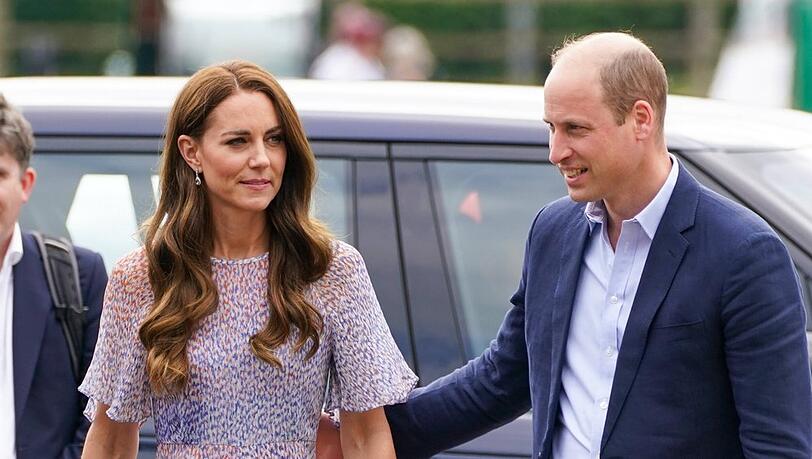 Herzogin Kate und Prinz William bei einem Auftritt in Cambridge.