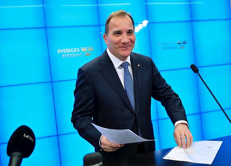 Ministerpräsident Stefan Löfven kündigte am Mittwoch eine Neuwahl an. (Archivbild)