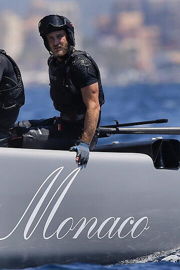 Pierre Casiraghi nimmt zum ersten Mal an der Copa del Rey teil.