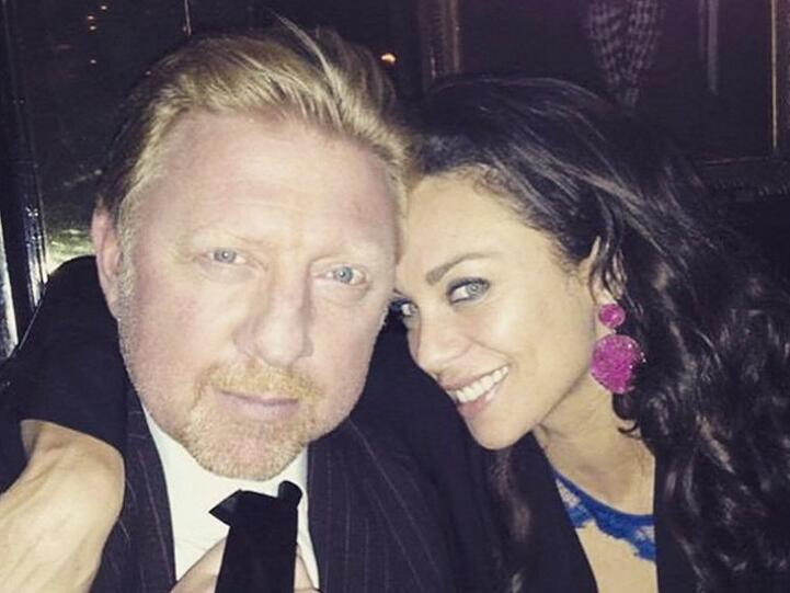 Die Eheleute Boris und Lilly Becker lächeln glücklich in die Kamera
