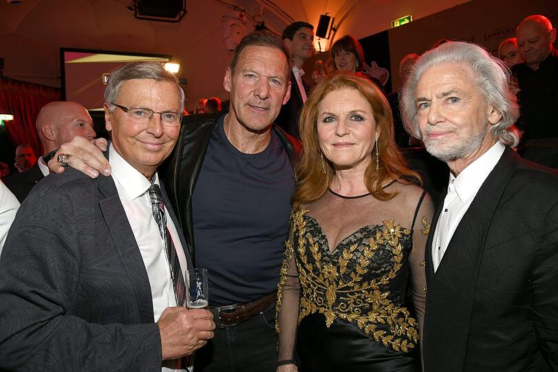 Wolfgang Bosbach, Ralf Moeller, Sarah Ferguson und Hermann Bühlbecker