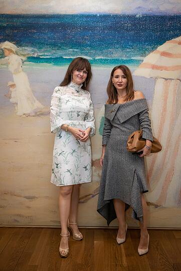 Dr. Sonja Lechner und Cristina Werther