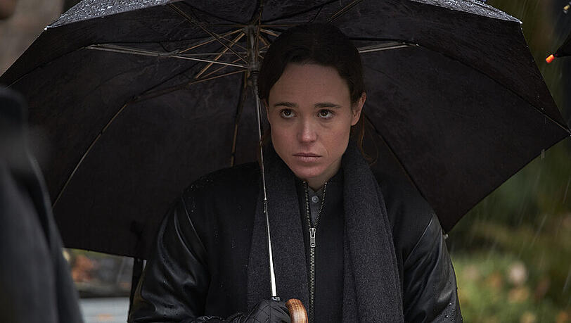 Ellen Page in "The Umbrella Academy" Ellen Page in "The Umbrella Academy"