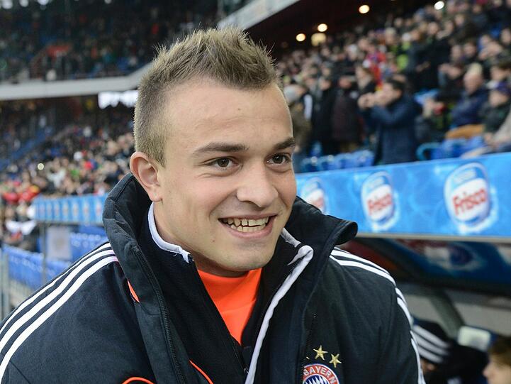 Xherdan Shaqiri, der letzten Juli vom FC Basel zu den Bayern kam, ist wieder fit und trainiert mit der Mannschaft.